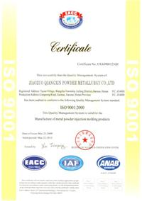 ISO9001:2000