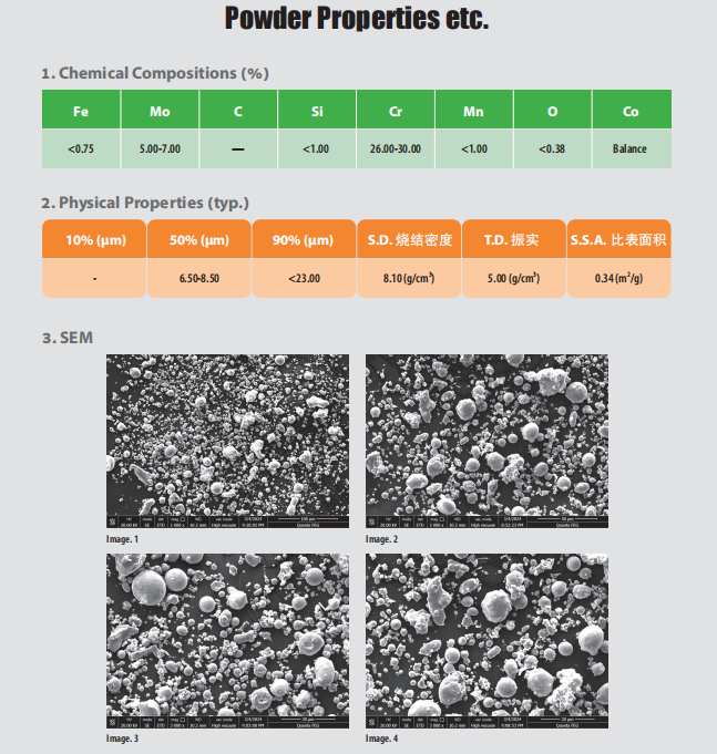 MIM-Co-based products (F75)